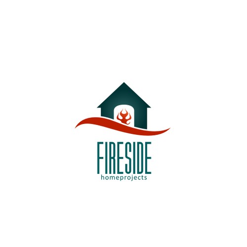 Create the next logo for Fireside Home Projects