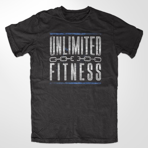 bold fitness tee