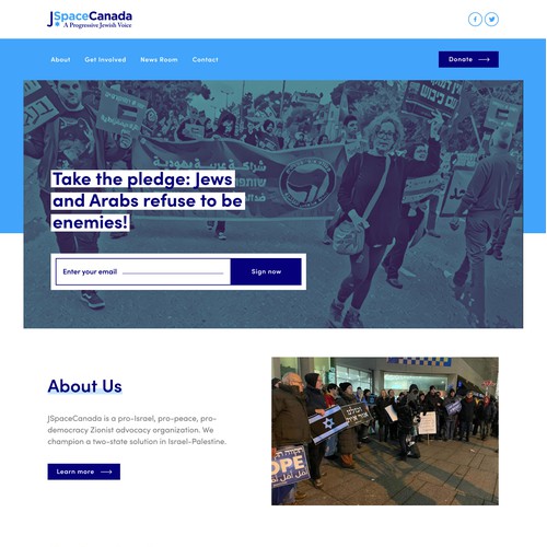 JSpace Canada - NationBuilder Website