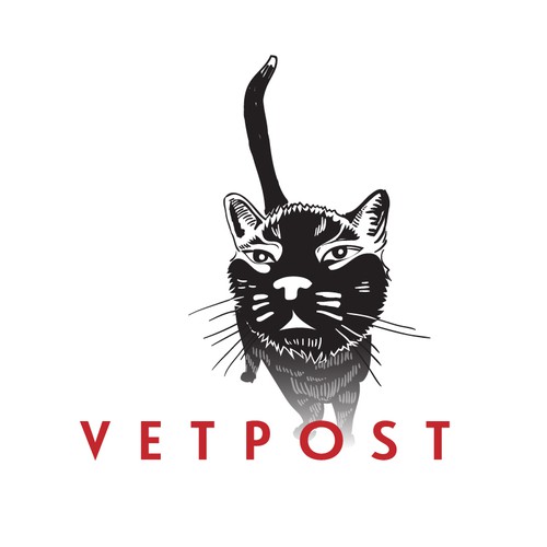 Create a fun logo for a national veterinary/pet e-commerce site for VetPost