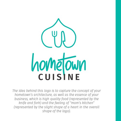 Logo concept - Hometown Cuisine