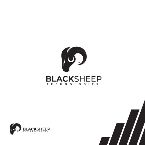 Logo for black sheep technology 