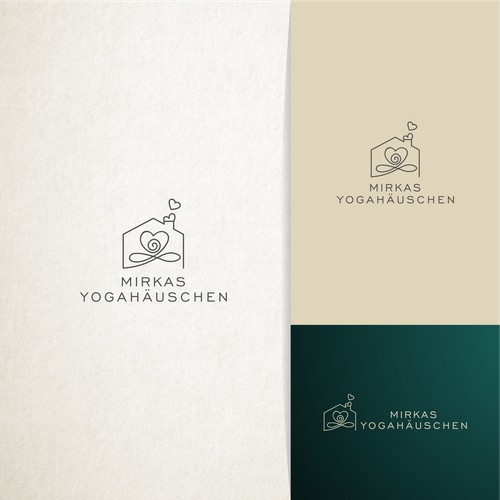 Logo design for Mirkas Yogahäuschen