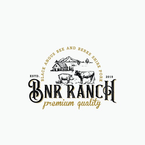 BNR Ranch needs a creative classic logo!