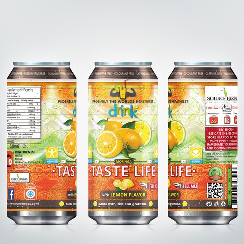 Label Design Contest for Taste Life Foods (Pty) Ltd.