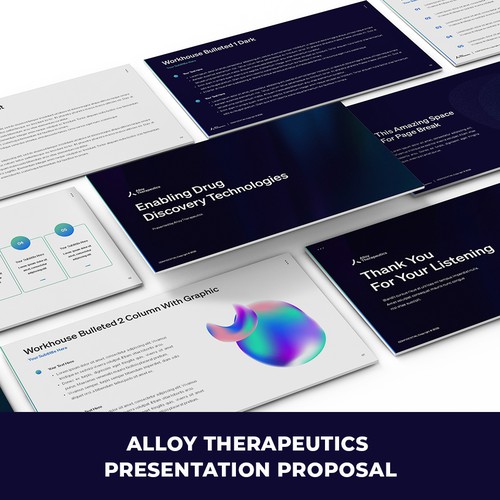 Alloy Therapeutics PowerPoint Presentation