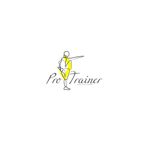 Modern logo for a french sports coaching company