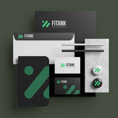 fitank brand logo and brand identity