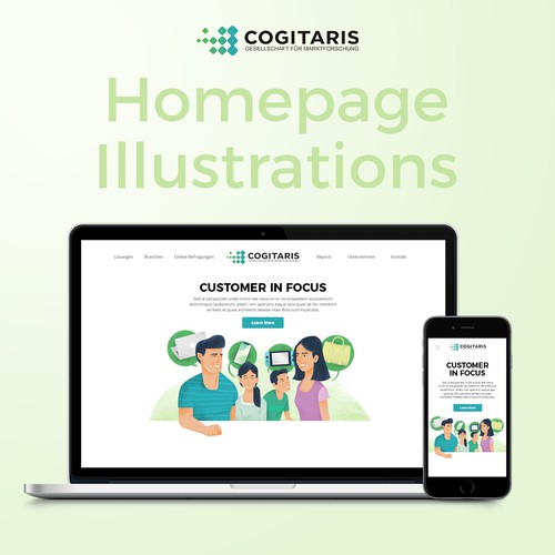 Website Illustration for Cogitaris