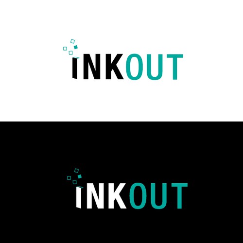 Creative visual logo for a Laser Tattoo Removal Business that makes people look twice.  Simple but effective design