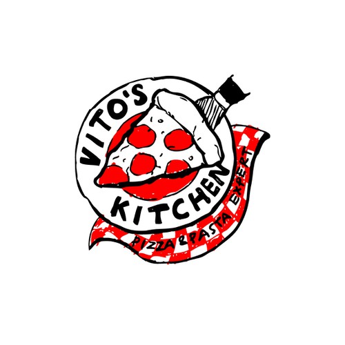 Food Delivery Logo that looks good enough to eat!