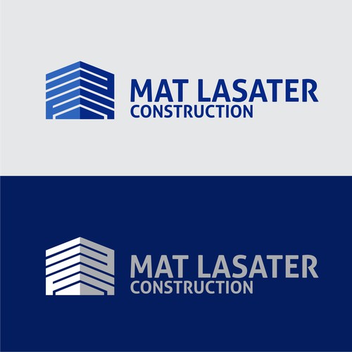 Logo Concept for MAT LASATER CONSTRUCTION