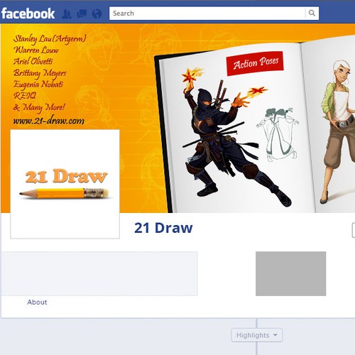 Design a facebook banner image.