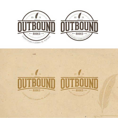 Vintage logo for new boutique publishing company