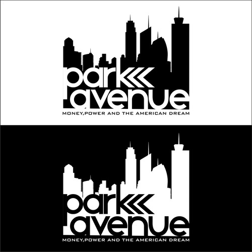Create a Extravagant Luxurious, Cartoonish logo for Park Avenue