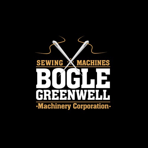 Sewing machines company logo