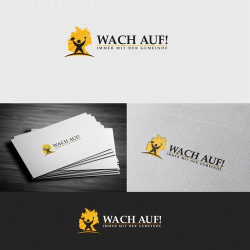 Wach Auf! (Wake Up!) benötigt (needs) logo