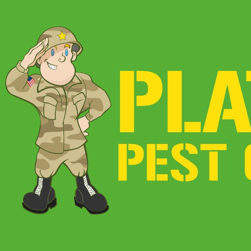 Platoon pest control logo proposal