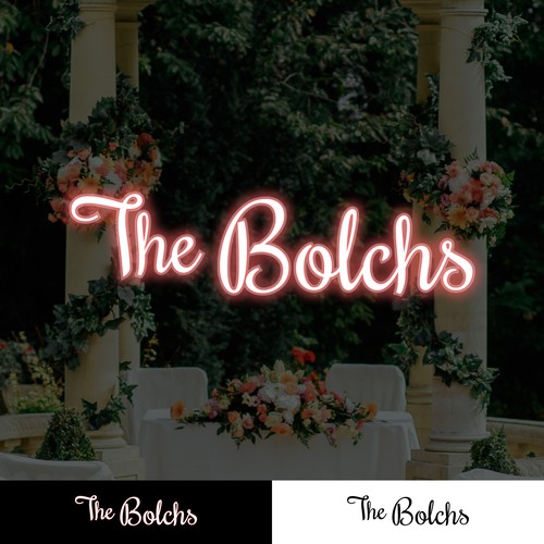 The Bolchs Neon Wedding Sign