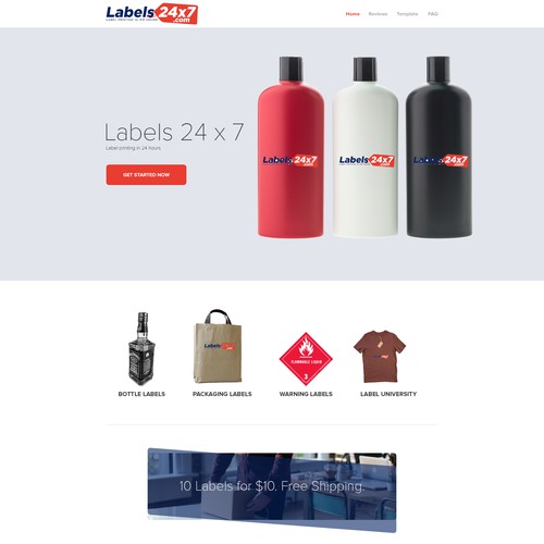 Labels24x7.com Needs an awesome site.