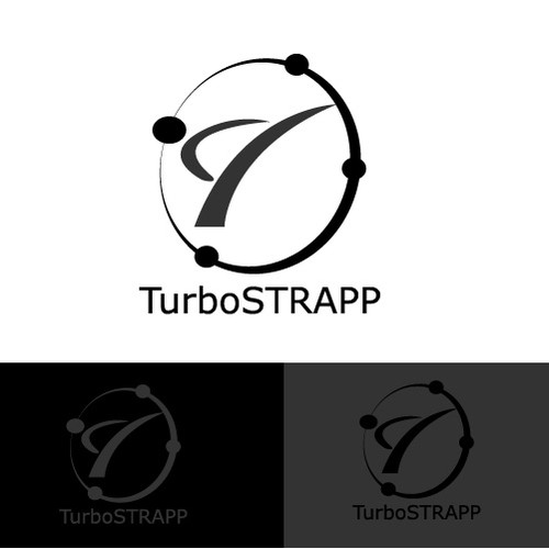Create a symbolic, powerful, yet simple design for TurboSTRAPP.