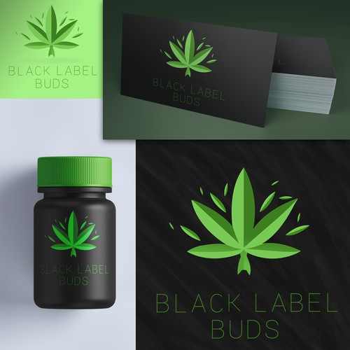 Logo for Black Label Buds (Marijuana Industry)