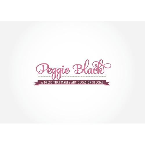 Create a captivating pinup logo design with a twist for Peggie Black