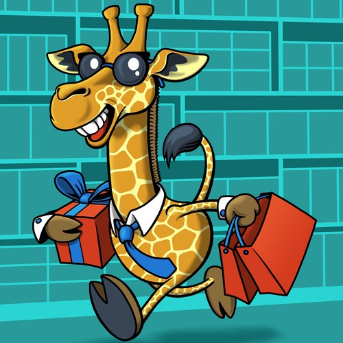 Shopping Giraffe