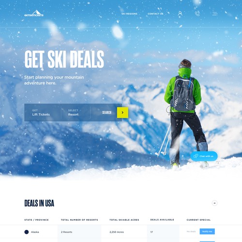 Getskiticket Concept