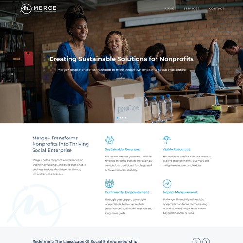 Website Design For Non-Profits Management Consultancy