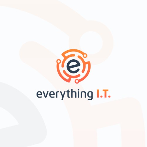Logo for everything I. T