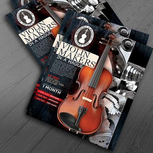 Violin Flyer design