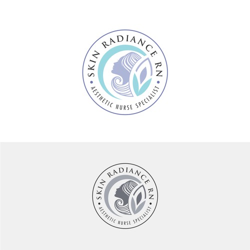 Logo concept for 'Skin Radiance RN'