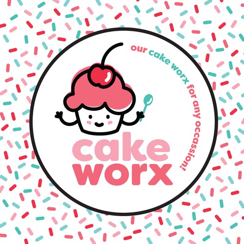 'CakeWorx' logo