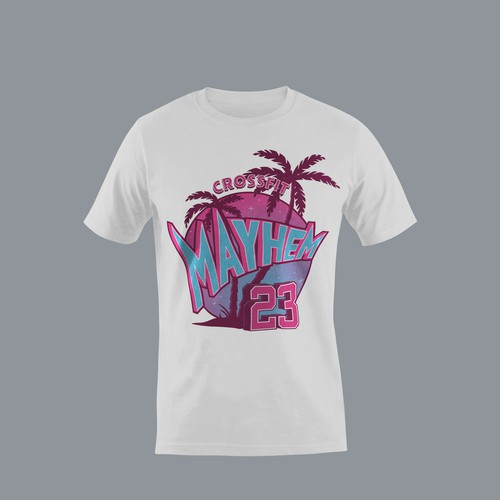 T-shirt Design for CrossFit Mayhem