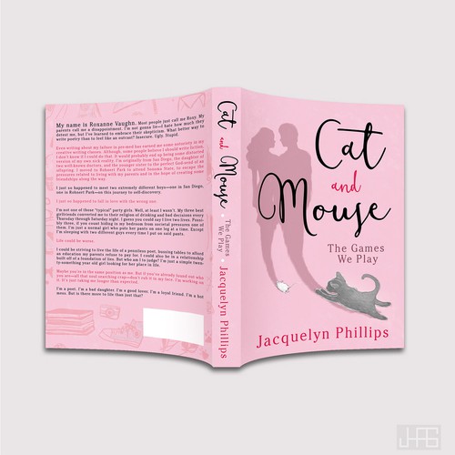 Cat and Mouse book cover design