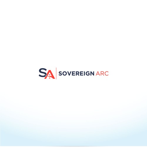 Strong logo concept for Sovereign Arc.