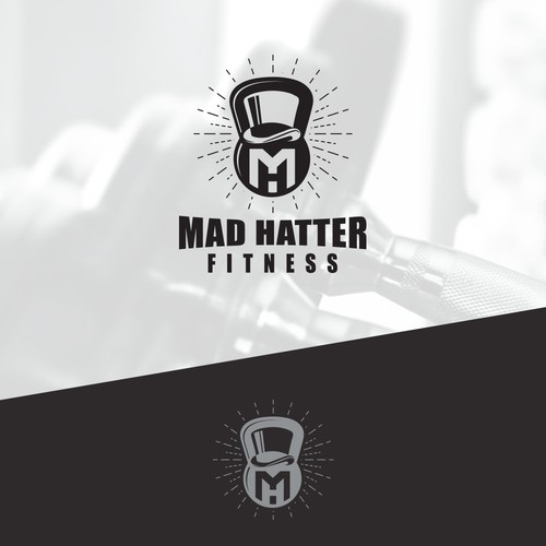 Logo proposal for Mad Hatter Fitness