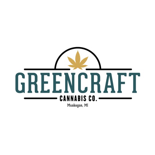 Logo design for cannabis company.