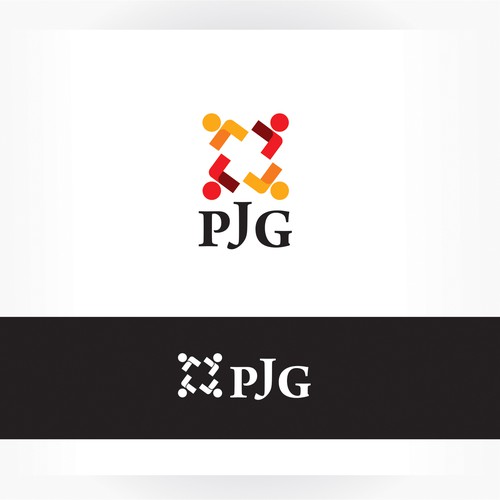 Parlement des Jeunes Genevois logo concept.