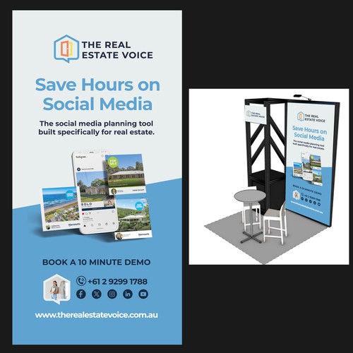 Real Estate Pull-up banner