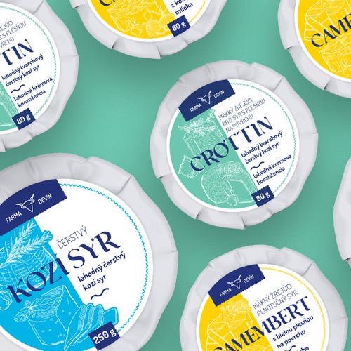 Farm products packaging design