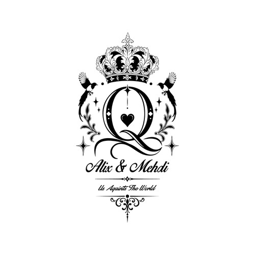 Couple Tattoo Logo Design