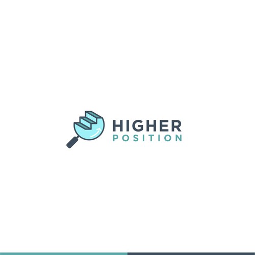 Eye catching logo for search engine optimization "higher position"