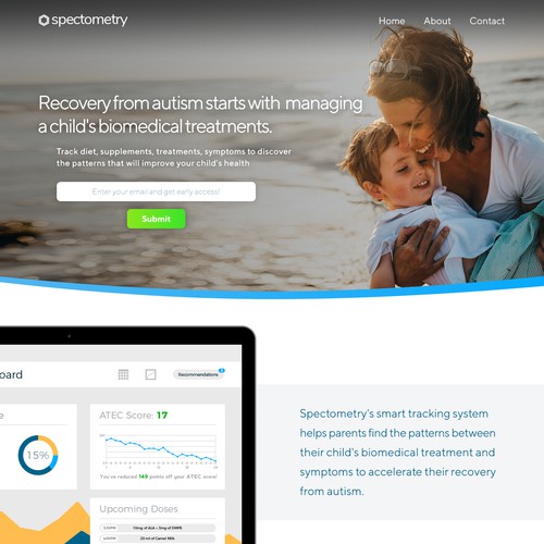 Spectometry Landing Page
