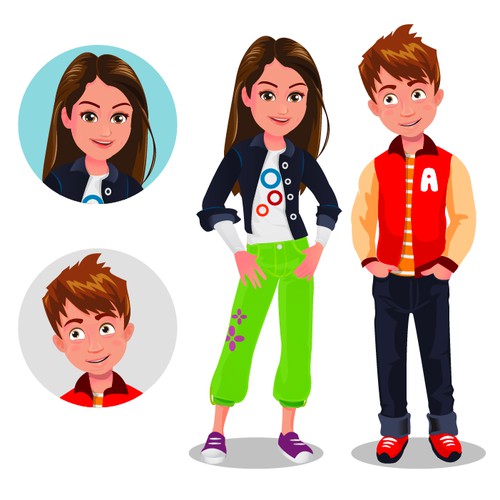 Kids Character Design 