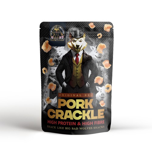 EPIC POUCH PACK DESIGN FOR PORK CRACKLE