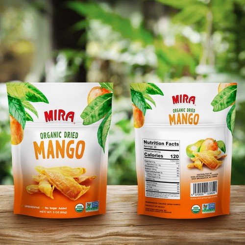 Mira Organic Dried Mango