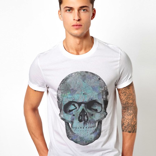 Skull T-shirt Design 2