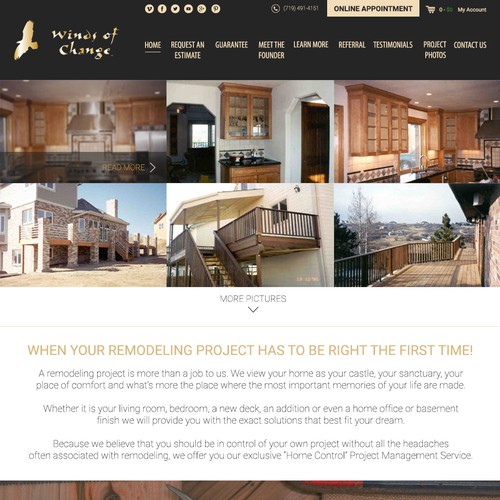 Home Remodeling Website